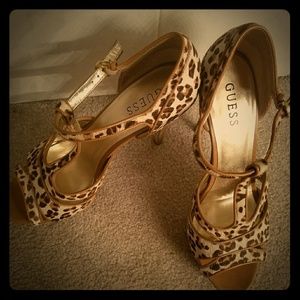 Leopard print shoes